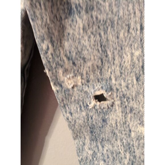 Vintage Rio by Stephen Mardon Acid Wash High Waist Jeans Junior Size 7 80s - Picture 4 of 10